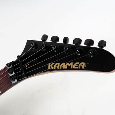 1985 Kramer Pacer Imperial - Graphic Night Scene - Banana Headstock! - Original Case & Hang Tag - Guitar Art image 17