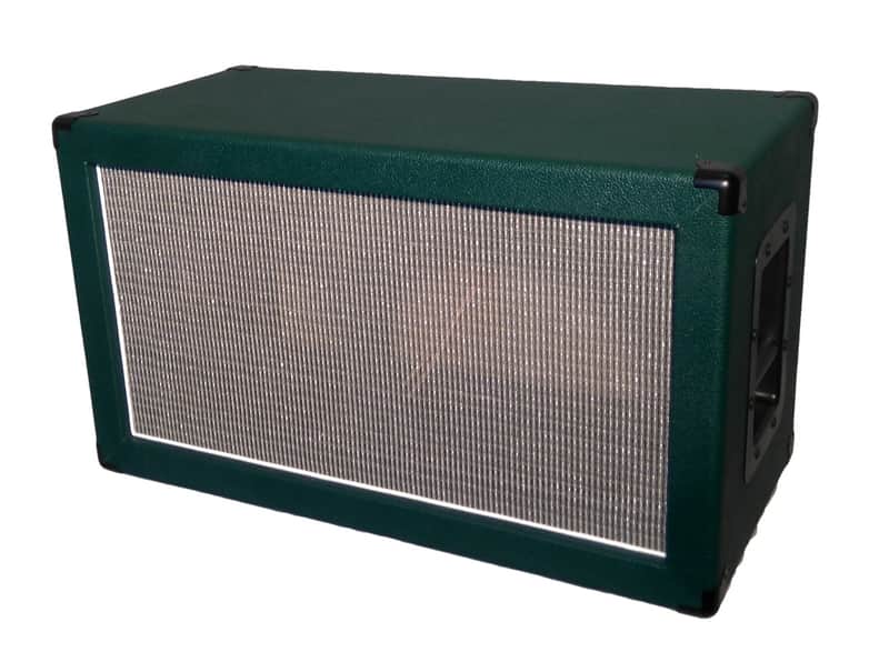 G&A 2x12 Compact GREEN Unloaded guitar cabinet image 1
