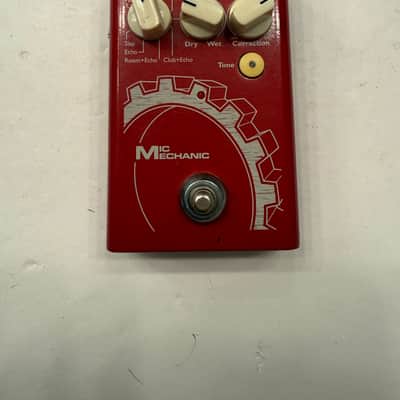 TC Helicon Mic Mechanic V1 Reverb Correction Vocal Effect Pedal + PSU *READ*