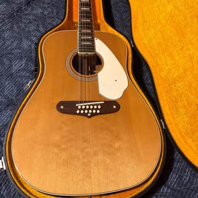 Fender Vintage Shenandoah XII 12 string acoustic guitar 1969 - natural image 1