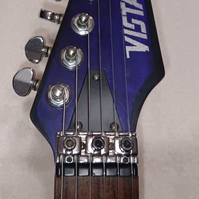 Vista Very Rare Warlock Electric Guitar - Royal Blue/Black image 6