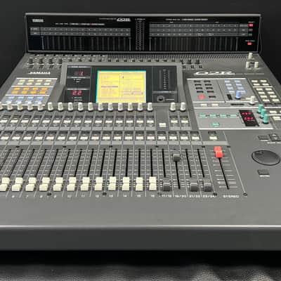 Yamaha O2R Digital Recording Console 24 Channel Mixer with Meter Bridge & 3 Cards image 1