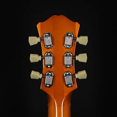 Eastman T486 Thinline Semi-Hollowbody Electric Guitar- Goldburst 2026 (P2501339) image 9