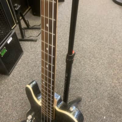 G&L ASAT Bass Left Handed Black Swirl Rare image 17
