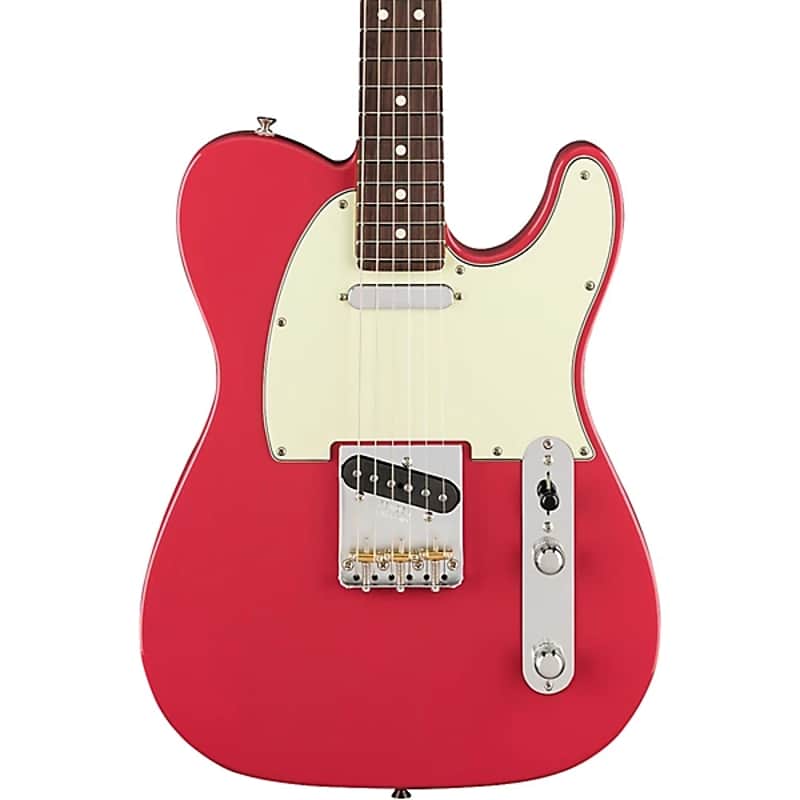 Fender American Professional Classic Telecaster Electric Guitar. Rosewood Fingerboard, Faded Dakota Red image 1