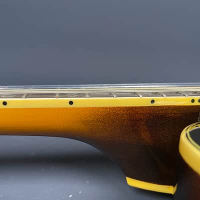 Vintage 1980 Shiro F-Style Mandolin MIJ Sunburst w/ Hard Case image 17