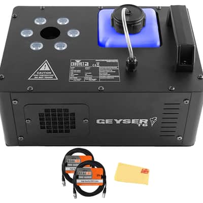 Chauvet Geyser T6 Fog Machine Pyrotechnic Light Effect w/ DMX Cables image 1