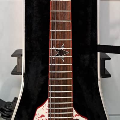 Schecter Signature Gary Holt V-1 FR 2014 2014 - Blood Splatter image 6