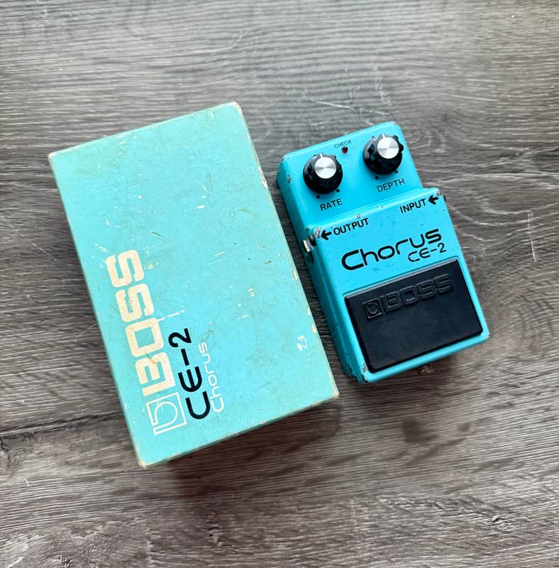 Boss CE-2 Chorus 1980 Long Dash Silver Screw image 1