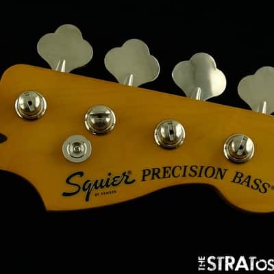 Fender Squier Classic Vibe 70s Precision P Bass NECK &TUNERS Maple Block Inlays. image 1