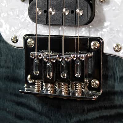 Flight Pathfinder TBK Tenor Solidbody Electric Ukulele Trans-Black image 14