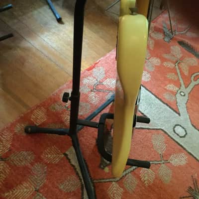 Fender Concentric Knob, Stack Pot 1961 JAZZ BASS Olympic white matching Headstock 6/61 on bottom of neck image 9