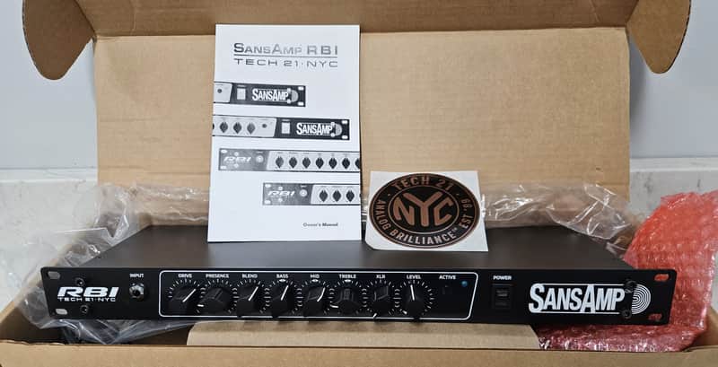 Immagine Tech 21 SansAmp RBI Late 2010s - Black - 1