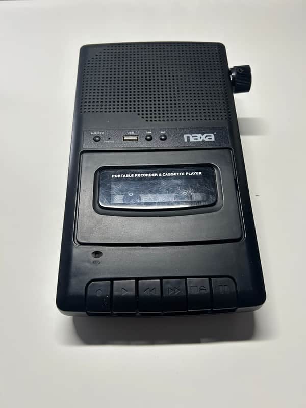 Modified Circuit Bent Naxa Cassette Tape Recorder Player Serviced Includes Free Tape Loop Lofi image 1