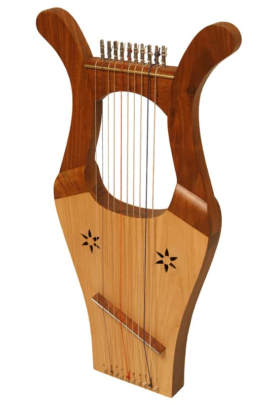 Mid East HKNA-L 27" 10-String Kinnor Harp image 1