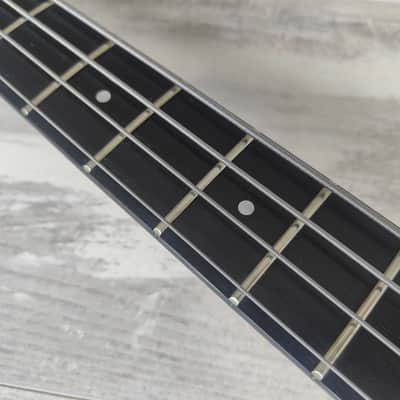 1989 Aria Pro II SB-1200 LH Left Handed Neckthrough Bass (Natural Walnut) image 5