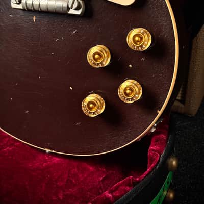 2009 Gibson 54 Jeff Beck Oxblood Tom Murphy Aged & Signed #35 image 7