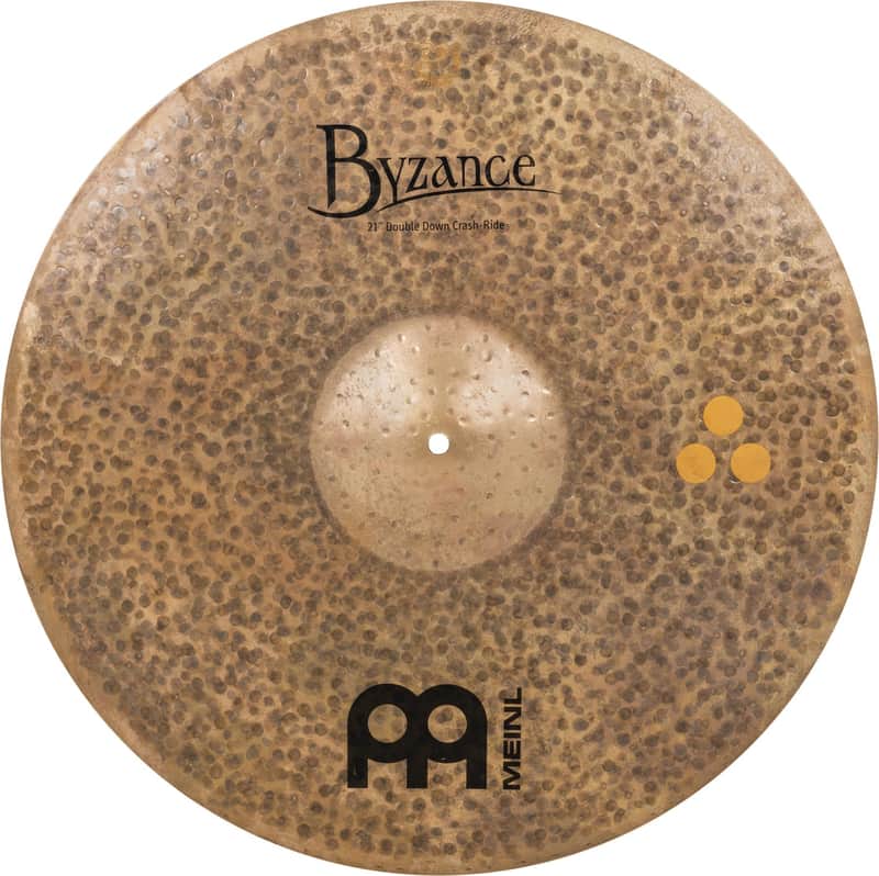 Meinl 21" Byzance Dark Double Down Crash/Ride Cymbal image 1