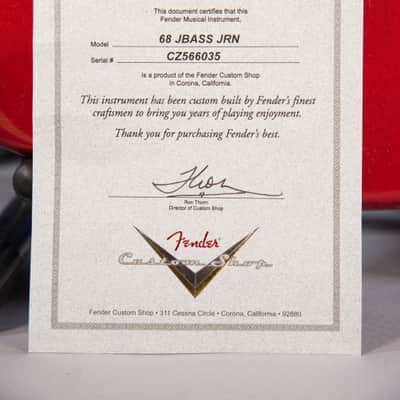 Fender Custom Shop 1968 Jazz Bass Journeyman Relic Mn Aged Candy Apple Red 2022 - Aged Candy Apple Red image 8