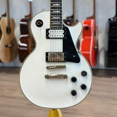 Epiphone Les Paul Custom Pro - Rosewood Fingerboard, Alpine White, Used image 1