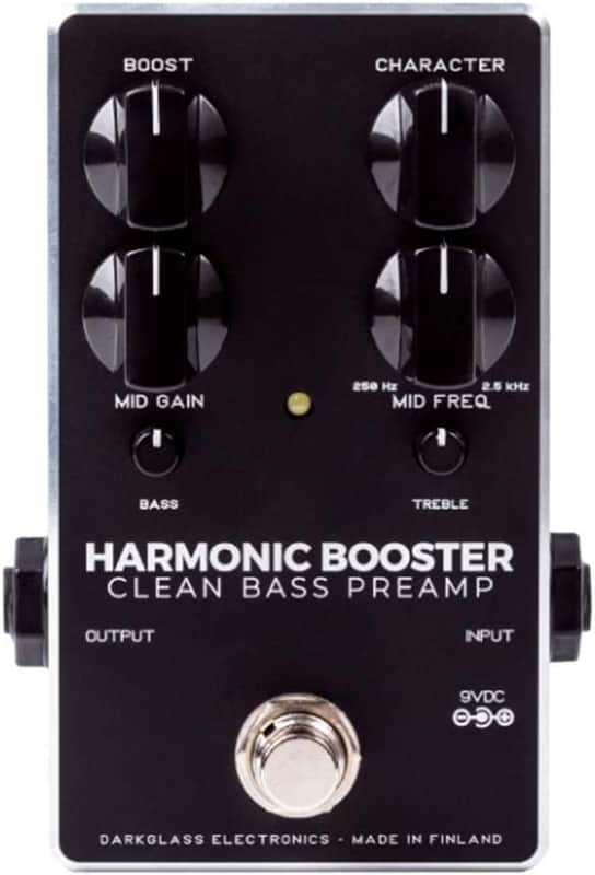 Darkglass Harmonic Booster Clean Bass Preamp Pedal image 1
