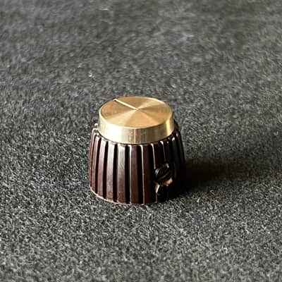 Set of 6- NOS Vintage Marshall Amp Knobs- Brown Phenolic Bakelite for Marshall Plexi/ 70s Amps image 3