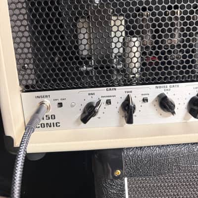 EVH 5150 Iconic Series 2-Channel 80-Watt Guitar Amp Head 2021 - Present - Ivory image 4