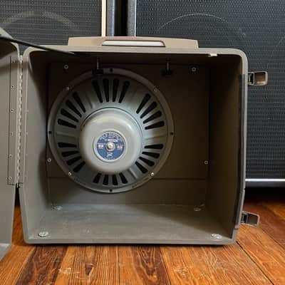 Vintage Bell & Howell Filmosound 1x12” Cab - 25W @ 16 Ohm AlNiCo Jensen Speaker - 1940’s/1950’s Made In USA image 7