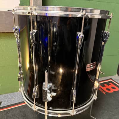 Yamaha 80's Vintage Recording Custom 16x16 Floor Tom Piano Black image 6