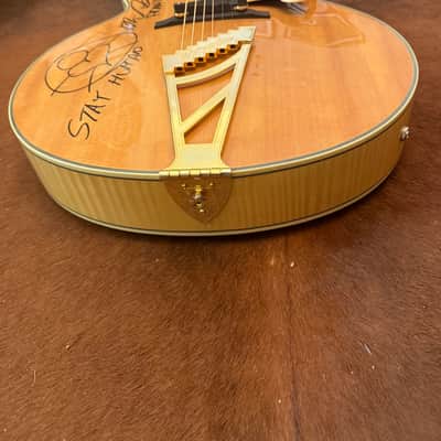 D'Angelico EX-63 - Natural - Signed by Michael Franti image 4