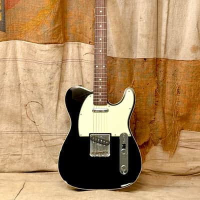 Fender MIJ Traditional 60's Telecaster Custom 2019 - Black image 1