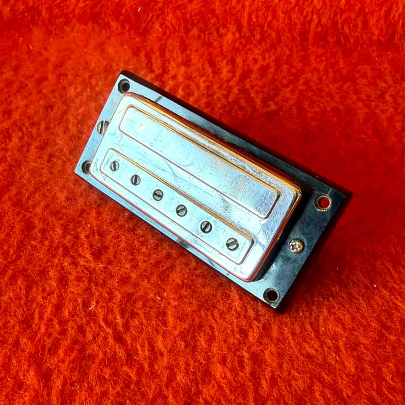 1970 Guild Anti-Hum mini humbucker pickup Chrome