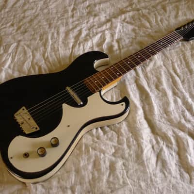 UNUSUAL '64 Silvertone 1448 Pre "Skate Key" Reverse Tuners, RARE Chromed Steel Saddle 4lb 14oz image 4