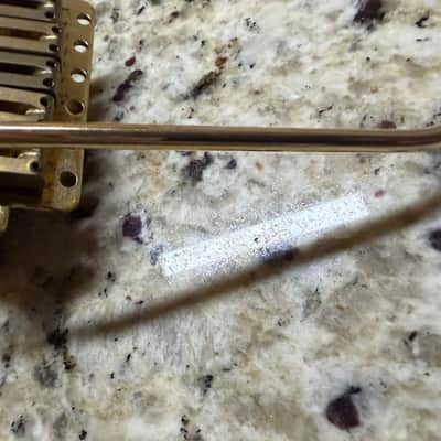 Fender Stratocaster Tremolo Bridge 80s - Brass image 8
