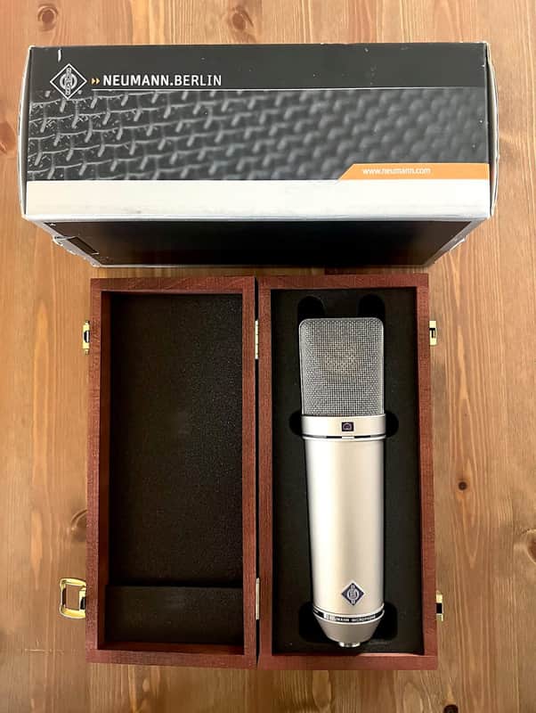 Neumann U 87 Ai Large Diaphragm Multipattern Condenser Microphone 1986 - Present - Nickel image 1