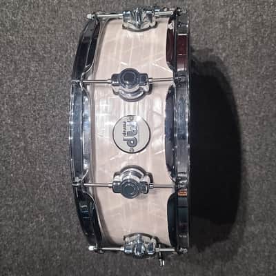 DW Design Series Frequent Flyer 12/14/20/5x14" 4pc Shell Pack 2014 - 2021 White Onyx image 6