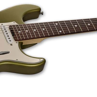 ESP Snapper 7 7 Sting Electric Guitar. Citron Green image 5