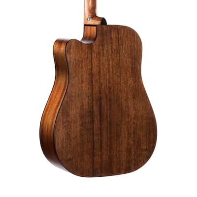 Cort COREDCOPBB | All-Solid Mahogany Dreadnought Cutaway Acoustic Electric Guitar. New with Full Warranty! image 2