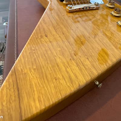 Gibson Custom Shop '58 Korina Explorer Reissue 2021 - Present - Natural with Black Pickguard image 7