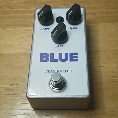 BLUE Overdrive / Boost Pedal -  Protein - Morning Glory - Blues Breaker - #005 - White/Aluminum image 2