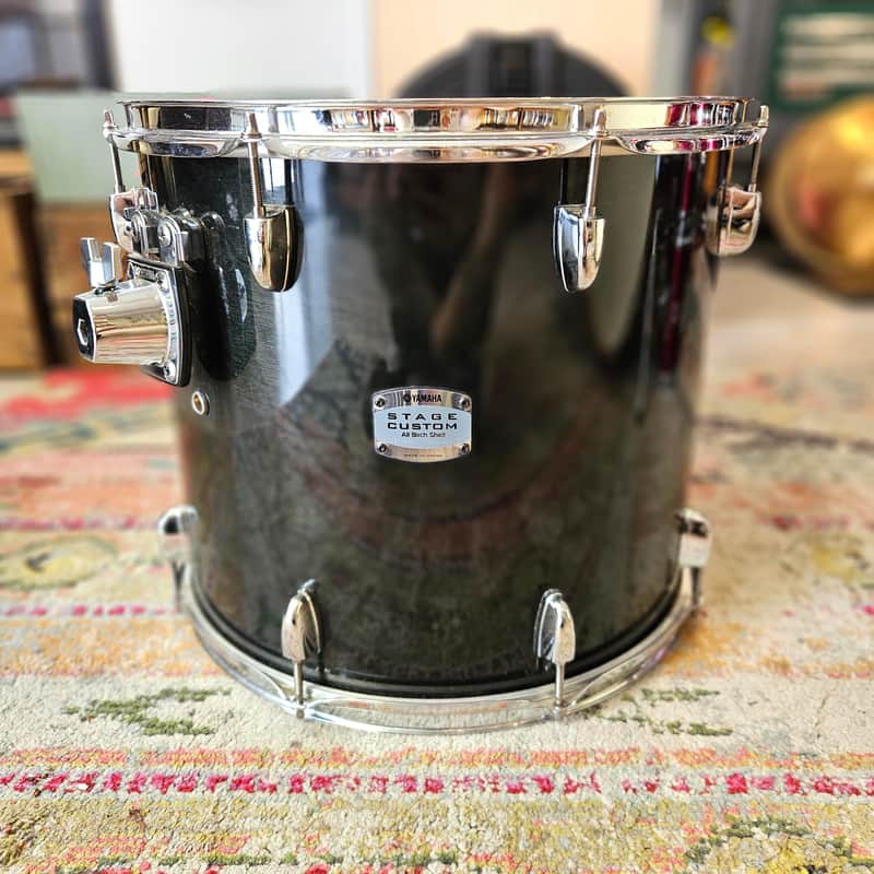 Yamaha Stage Custom Birch 16x14" Hanging Tom - Dark Green image 1