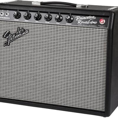 Fender '65 Princeton Reverb Reissue 12-Watt 1x10" Guitar Combo - Black image 3