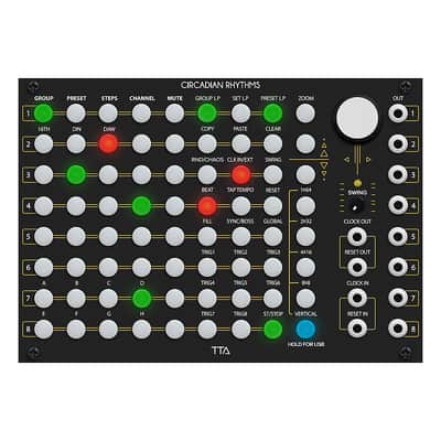 Tiptop Audio Circadian Rhythms Eurorack Sequencer Module (Black) image 3