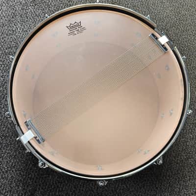 Kaman Legend Snare 14x5,5" Black – Keller Maple Shell – Bear Studio Kevlar RARE image 4
