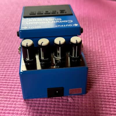 Boss CS-3 Compression Sustainer (Silver Label) 1997 - Present - Blue image 5