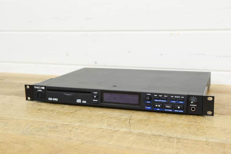 TASCAM CD-01U Single Rack CD Player (church owned) CG00GW8 image 1