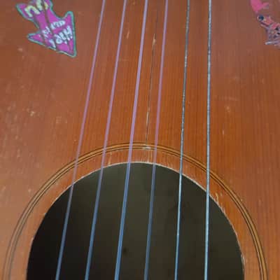 Alte Gitarre Guitar Hopf  Konzertgitarre Made in Germany image 9