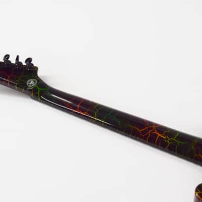 ESP LTD Eclipse '87 NT Electric Guitar - Rainbow Crackle image 10