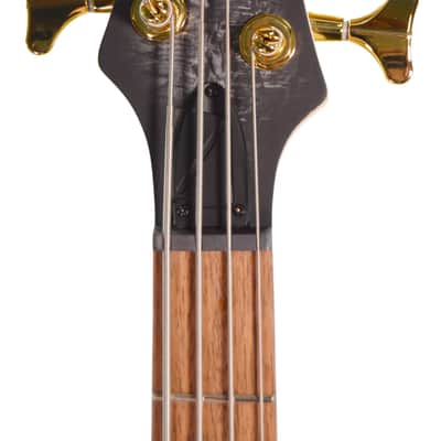 Ibanez SR300EDX-BZM 4-String Active Bass Guitar – Black Ice Matte 2025 - Black Ice Matte image 3