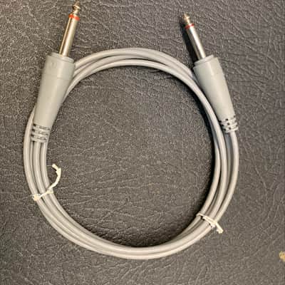 Late 1960’s Fender grey instrument cable N.O.S. With original ties image 1